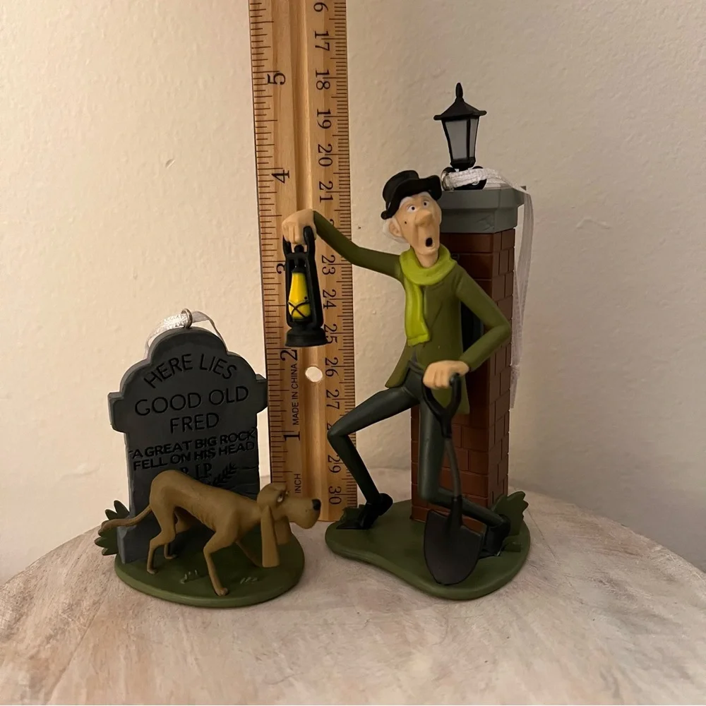 Hallmark Haunted Mansion 2 ornament set NEW Disney Halloween Christmas